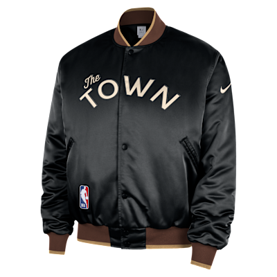 Golden State Warriors City Edition Men's Nike NBA Premium Jacket